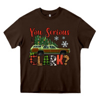 Chocolate Brown you serious clark christmas vacation car Heavy Core Tee - Jasminsmagicworld