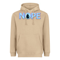 Mushroom NOPE  Blue Magic  Island Mana Symbol Heavyweight Hoodie - trangStudio
