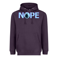 Plum NOPE  Blue Magic  Island Mana Symbol Heavyweight Hoodie - trangStudio