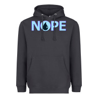 Smoke NOPE  Blue Magic  Island Mana Symbol Heavyweight Hoodie - trangStudio