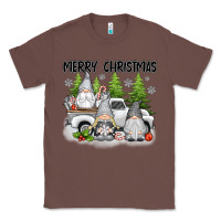 Chestnut merry christmas gnomes Classic Tee - texasbilliewilder