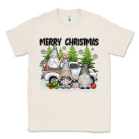 Natural merry christmas gnomes Classic Tee - texasbilliewilder
