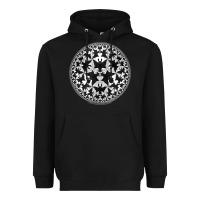 M.c. Escher Circle Limit Iv Heavyweight Hoodie | Teevron