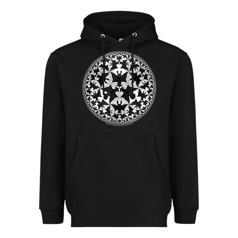 M.c. Escher Circle Limit Iv Heavyweight Hoodie by trangStudio | Teevron