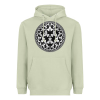 Matcha M.C. Escher Circle Limit IV Heavyweight Hoodie - trangStudio