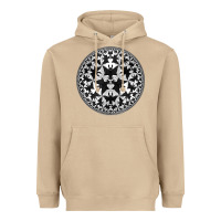 Mushroom M.C. Escher Circle Limit IV Heavyweight Hoodie - trangStudio