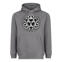 Storm M.C. Escher Circle Limit IV Heavyweight Hoodie - trangStudio