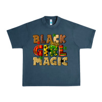 Midnight Navy black girl magic juneteenth Urban Heavy Tee - CowGirlArtShop
