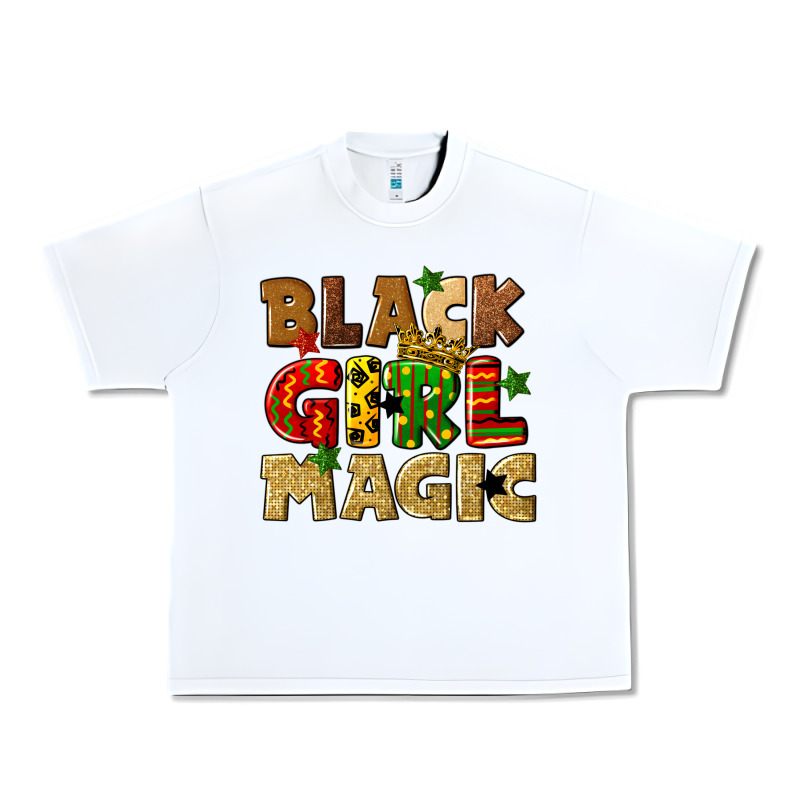 Black Girl Magic Juneteenth Urban Heavy Tee by CowGirlArtShop | Teevron