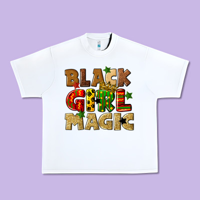 Black Girl Magic Juneteenth Urban Heavy Tee Designed By Cowgirlartshop