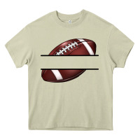 Football Name Frame Heavy Core Tee | Teevron