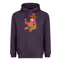 Plum patrick the star gift Heavyweight Hoodie - trangStudio