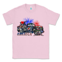 Bubblegum Pink america Classic Tee - SublimationCraftShop