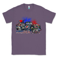 Lavender america Classic Tee - SublimationCraftShop