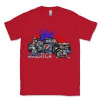 Red america Classic Tee - SublimationCraftShop