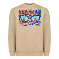 Mushroom American babe Heavyweight Sweatshirt - CowhideDigitalArt