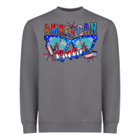 Storm American babe Heavyweight Sweatshirt - CowhideDigitalArt