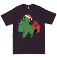 Plum Christmas Dog Premium Tee - Bettercallsaul