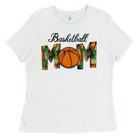 White Basketball Mom Ladies Tee - Bettercallsaul