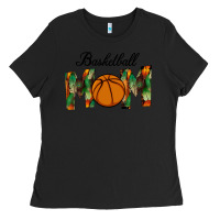 Black Basketball Mom Ladies Tee - Bettercallsaul