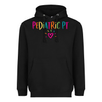 Black Pediatric PT Physical Therapy Office Staff Appreciation Gift Heavyweight Hoodie - trangStudio