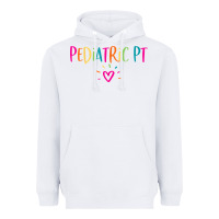 White Pediatric PT Physical Therapy Office Staff Appreciation Gift Heavyweight Hoodie - trangStudio