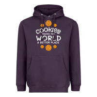 Plum funny cookie lover baking cookies baker candy gift Heavyweight Hoodie - trangStudio