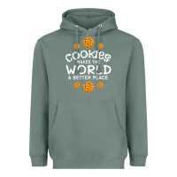 Sage funny cookie lover baking cookies baker candy gift Heavyweight Hoodie - trangStudio