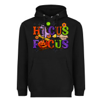 Black hocus focus halloween teacher Heavyweight Hoodie - BarkalooDesign