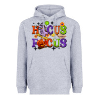 Heather Grey hocus focus halloween teacher Heavyweight Hoodie - BarkalooDesign