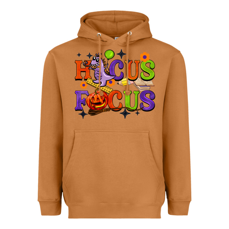Hocus Focus Halloween Teacher Heavyweight Hoodie by BarkalooDesign | Teevron