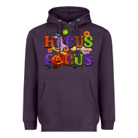 Plum hocus focus halloween teacher Heavyweight Hoodie - BarkalooDesign
