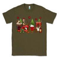 Army Green Christmas coffee cups Classic Tee - texasbilliewilder