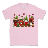 Bubblegum Pink Christmas coffee cups Classic Tee - texasbilliewilder