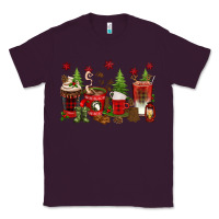Plum Christmas coffee cups Classic Tee - texasbilliewilder