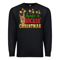 Black have a rockin christmas Premium Sweatshirt - BarkalooDesign