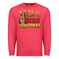 Cardinal have a rockin christmas Premium Sweatshirt - BarkalooDesign