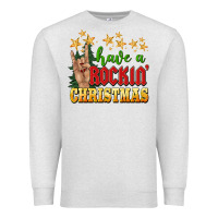 Oatmeal Heather have a rockin christmas Premium Sweatshirt - BarkalooDesign