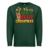 Sports Green have a rockin christmas Premium Sweatshirt - BarkalooDesign