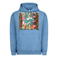 Pigment Pebble Blue racing brushstroke Urban Hoodie - AdoDesignShop