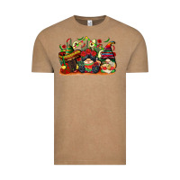 Vintage Coffee cinco de mayo gnomes Vintage Tee - CowGirlArtShop