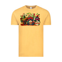 Vintage Mustard cinco de mayo gnomes Vintage Tee - CowGirlArtShop