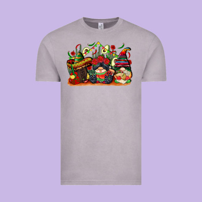 Cinco De Mayo Gnomes Vintage Tee Designed By Cowgirlartshop