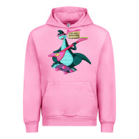 Fuchsia Pink Denver rock Denver The Last Dinosaur Classic Essential for a gift Urban Hoodie - trangStudio