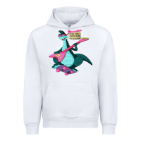 White Denver rock Denver The Last Dinosaur Classic Essential for a gift Urban Hoodie - trangStudio