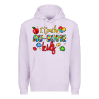 Lilac i teach au some kids Premium Hoodie - LillyAllenDesigns