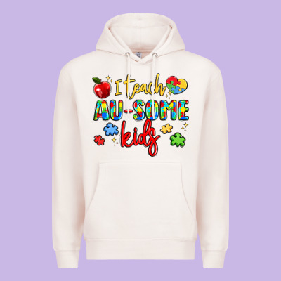 I Teach Au Some Kids Premium Hoodie Designed By Lillyallendesigns