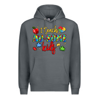 Rock i teach au some kids Premium Hoodie - LillyAllenDesigns