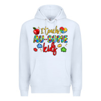 White i teach au some kids Premium Hoodie - LillyAllenDesigns