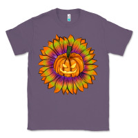 Lavender Halloween Sunflower Classic Tee - RanaPortraitStore